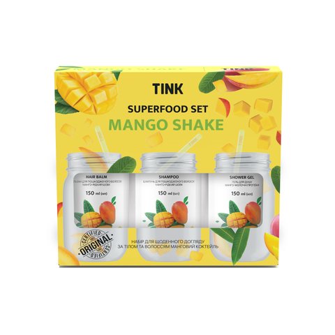 Подарунковий набір Superfood Set Mango Shake Tink 4823109407060 фото