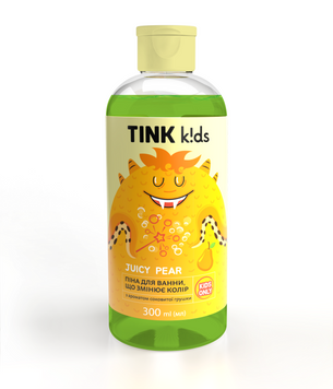 Пена для ванны, которая меняет цвет Juicy Pear Tink kids 300 мл 4823109410831 фото