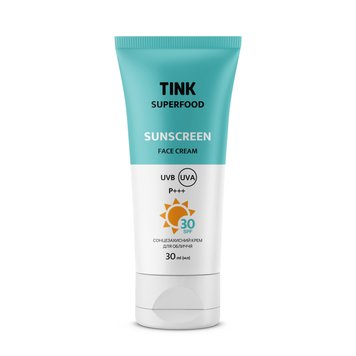 Сонцезахисний крем для обличчя SPF 30 Tink 30 мл 4823109409446 фото